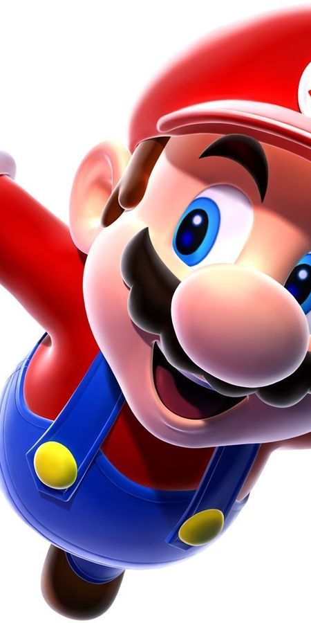 Phone wallpaper: Mario, Cartoon, Games free download