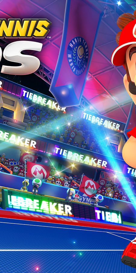 Phone wallpaper: Mario, Video Game, Mario Tennis Aces free download