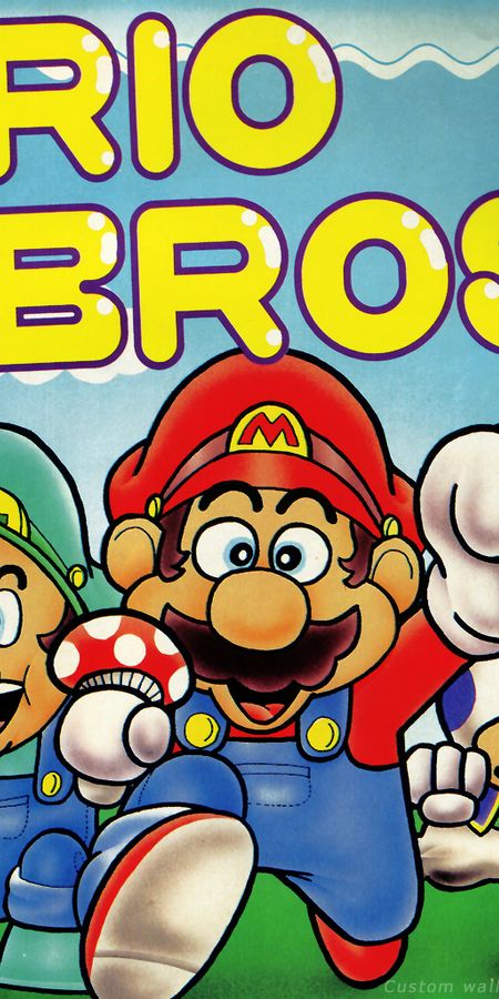 Phone wallpaper: Mario, Video Game, Super Mario Bros 2, Princess Peach, Toad (Mario), Luigi free download