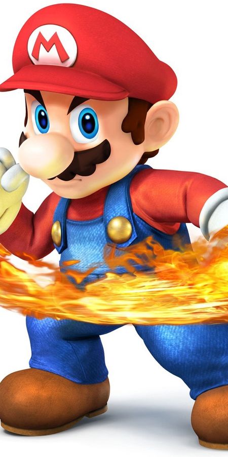 Phone wallpaper: Mario, Super Smash Bros For Nintendo 3Ds And Wii U, Super Smash Bros, Video Game free download