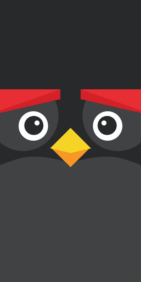 Phone wallpaper: Angry Birds, Movie, Minimalist, The Angry Birds Movie free download