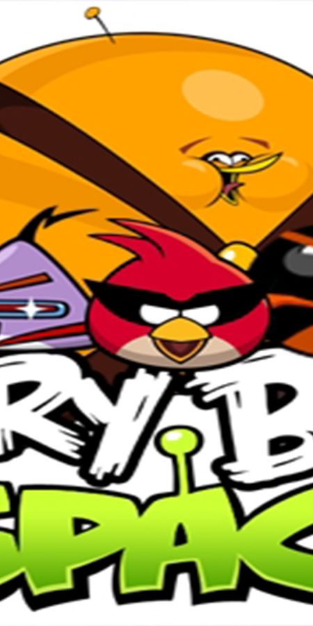 Phone wallpaper: Angry Birds Space, Angry Birds, Video Game free download