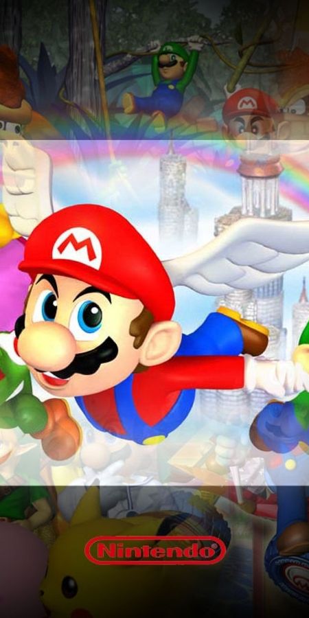 Phone wallpaper: Nintendo, Consoles, Mario, Video Game free download