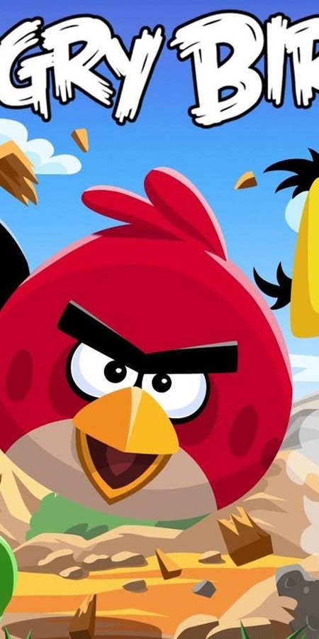 Phone wallpaper: Angry Birds Trilogy, Angry Birds, Video Game free download