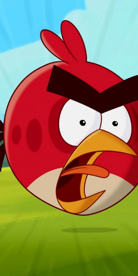 Phone wallpaper: Cartoon, Angry Birds, Video Game free download