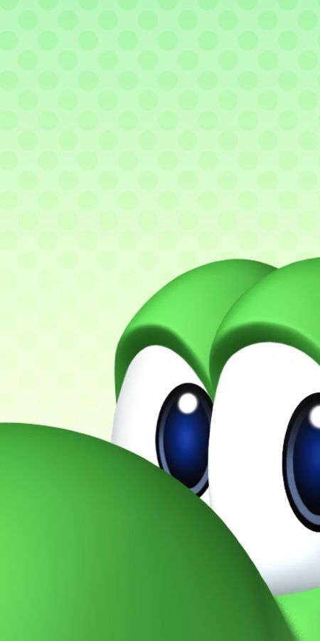 Phone wallpaper: Yoshi, Mario, Video Game free download
