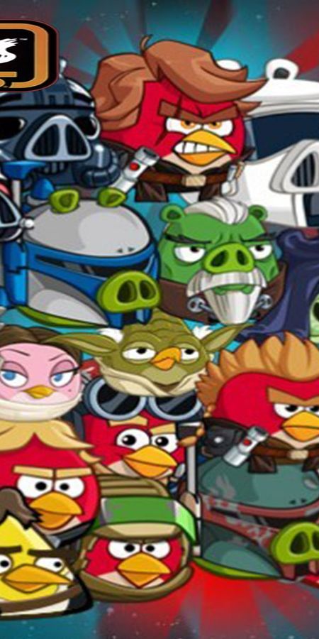 Phone wallpaper: Angry Birds: Star Wars 2, Angry Birds, Video Game free download