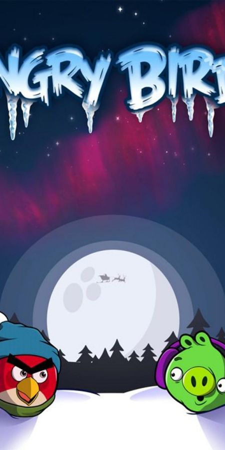Phone wallpaper: Angry Birds, Video Game, Angry Birds Seasons free download