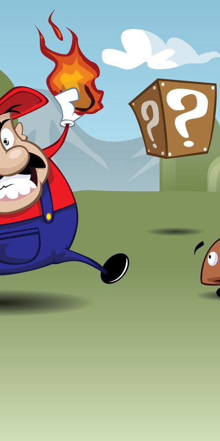 Phone wallpaper: Mario, Video Game, Kupa free download