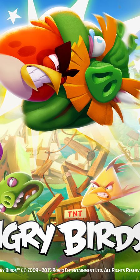 Phone wallpaper: Angry Birds 2, Angry Birds, Video Game free download