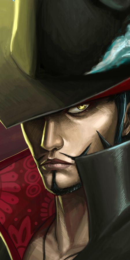 Phone wallpaper: Anime, One Piece, Dracule Mihawk free download