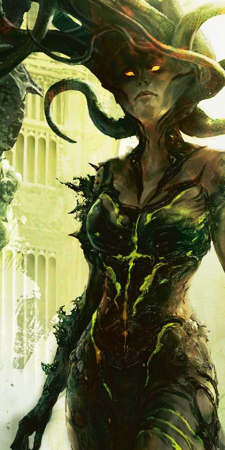 Phone wallpaper: Game, Magic: The Gathering, Vraska The Unseen free download