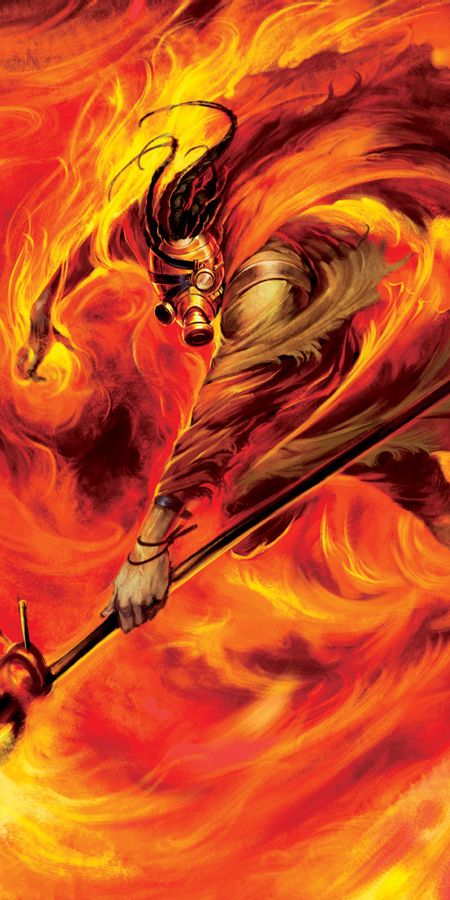 Phone wallpaper: Fire, Game, Magic: The Gathering free download