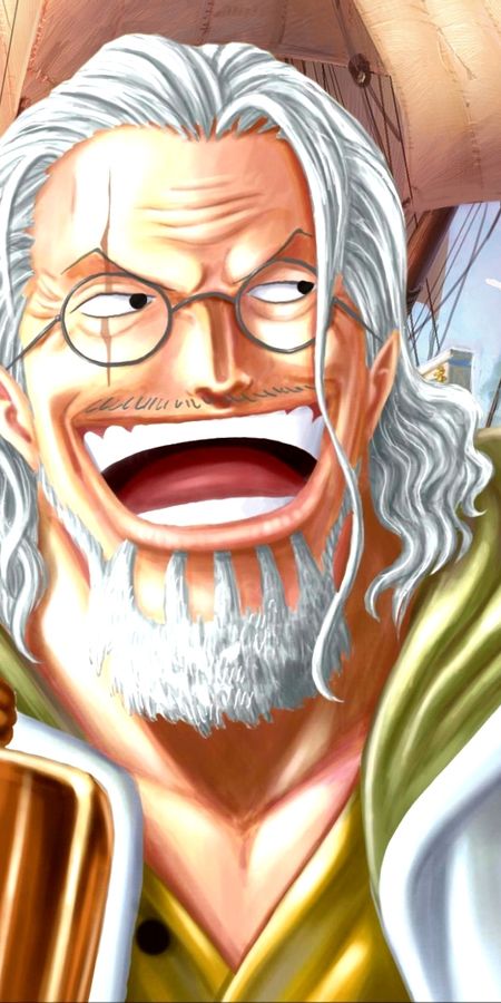 Phone wallpaper: Rayleigh Silvers, One Piece, Anime free download