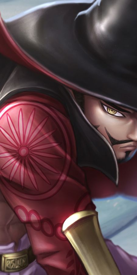 Phone wallpaper: Anime, One Piece, Dracule Mihawk free download