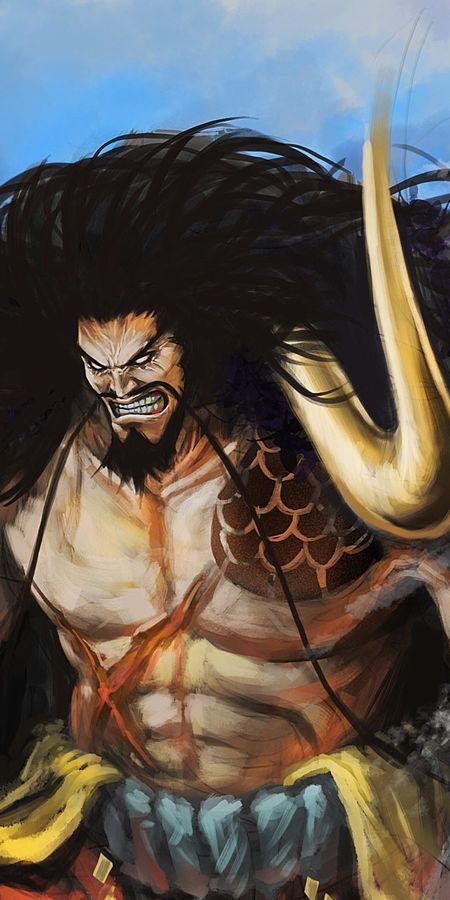 Phone wallpaper: Anime, Horns, One Piece, Kaido (One Piece) free download