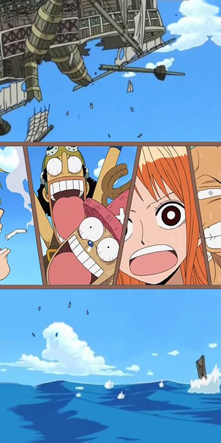 Phone wallpaper: Anime, One Piece, Tony Tony Chopper, Usopp (One Piece), Roronoa Zoro, Monkey D Luffy, Nami (One Piece), Sanji (One Piece), Nico Robin free download
