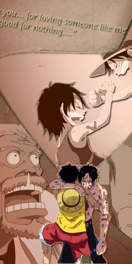 Phone wallpaper: Anime, Portgas D Ace, One Piece, Monkey D Luffy, Edward Newgate, Marco (One Piece) free download
