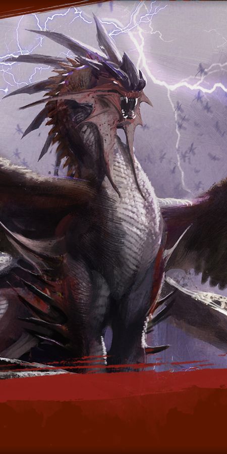 Phone wallpaper: Dragon, Game, Magic: The Gathering free download