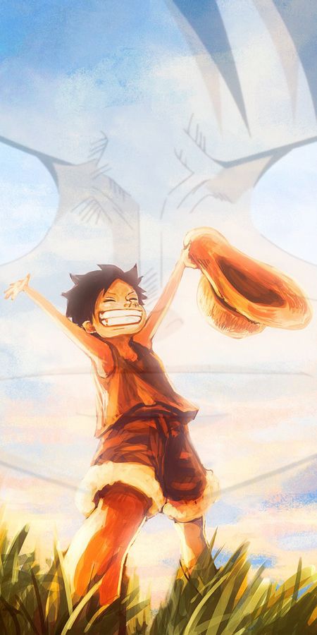 Phone wallpaper: Anime, One Piece, Monkey D Luffy free download