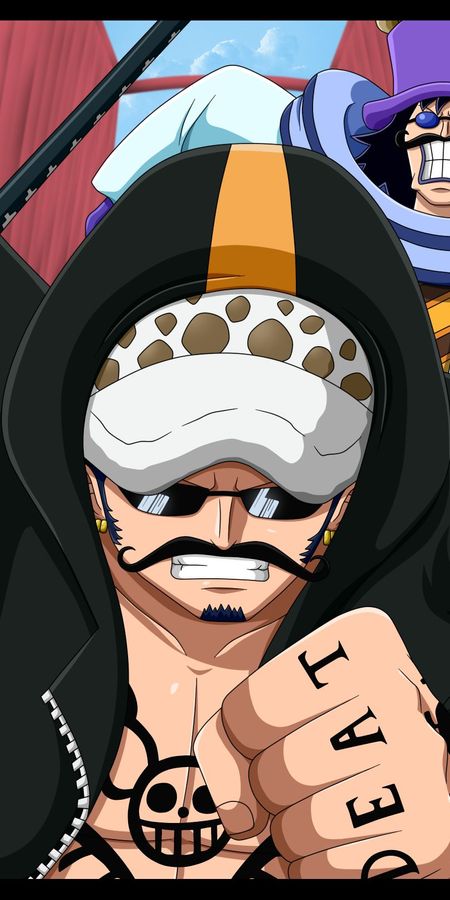 Phone wallpaper: Nico Robin, Usopp (One Piece), Trafalgar Law, One Piece, Anime free download