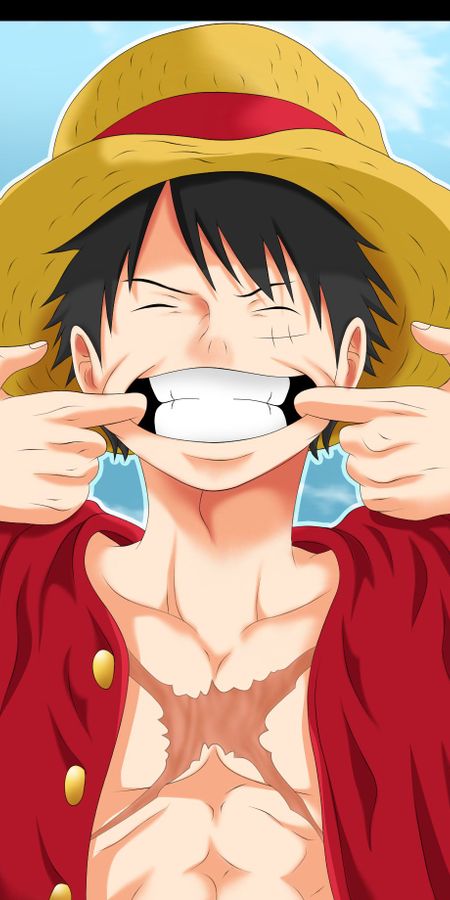 Phone wallpaper: Anime, One Piece, Monkey D Luffy free download