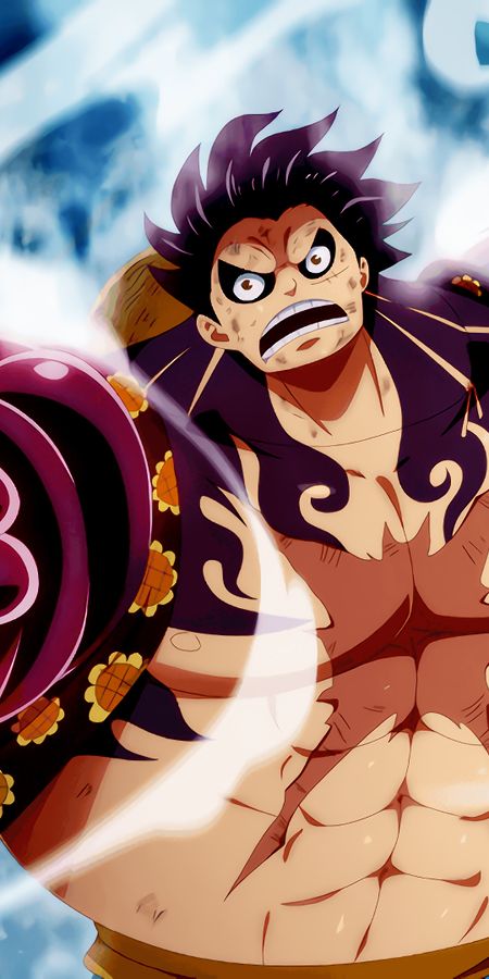 Phone wallpaper: Anime, One Piece, Monkey D Luffy, Gear Fourth free download