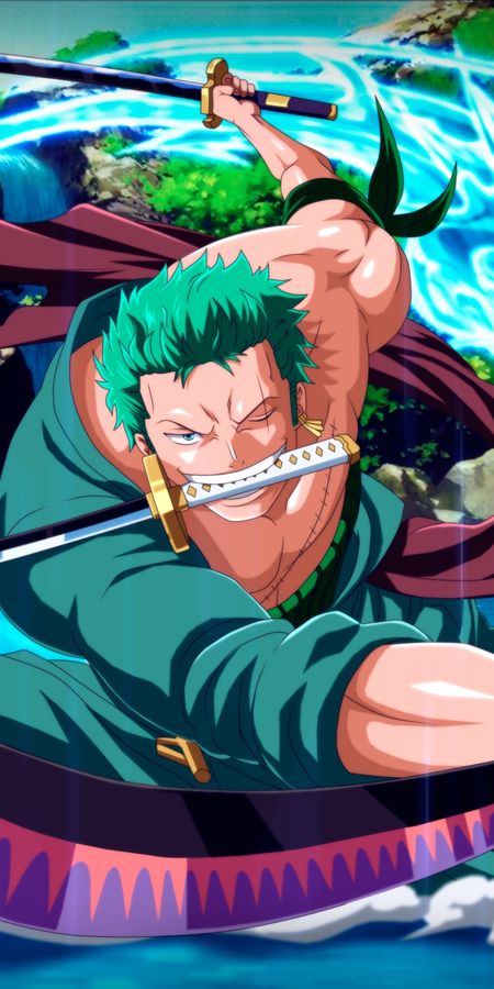 Phone wallpaper: Anime, One Piece, Roronoa Zoro free download