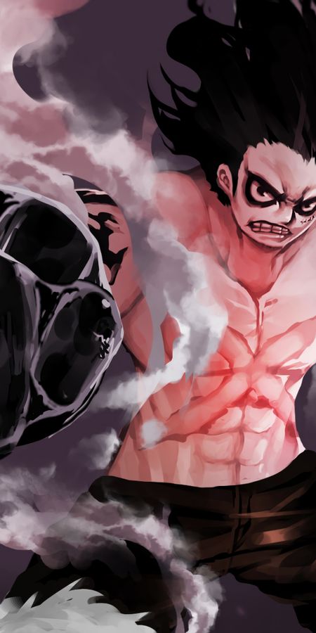 Phone wallpaper: Anime, One Piece, Monkey D Luffy, Gear Fourth free download