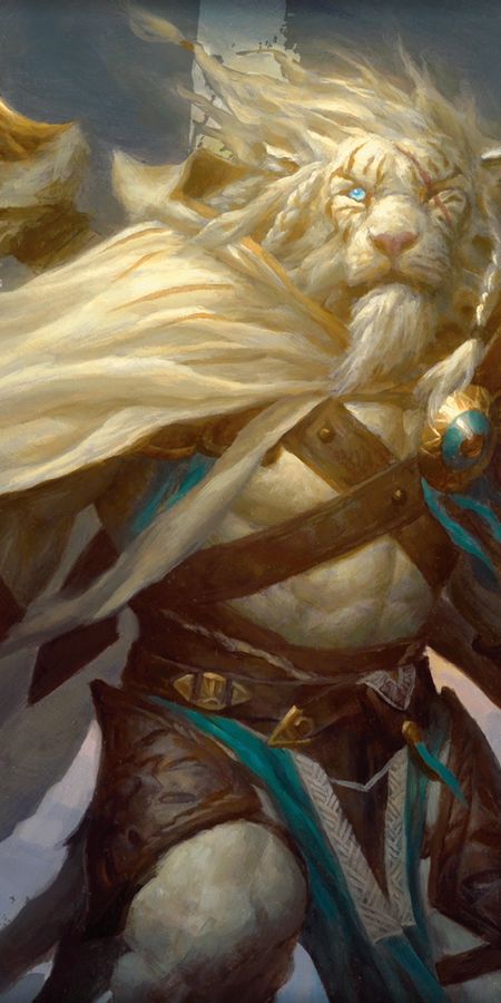 Phone wallpaper: Game, Magic: The Gathering, Ajani Goldmane free download