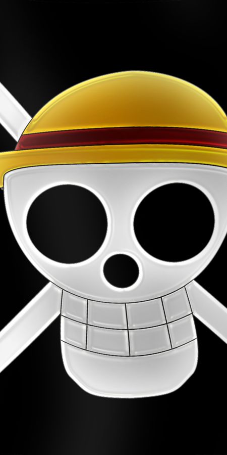 Phone wallpaper: Flag, Pirate, One Piece, Anime free download
