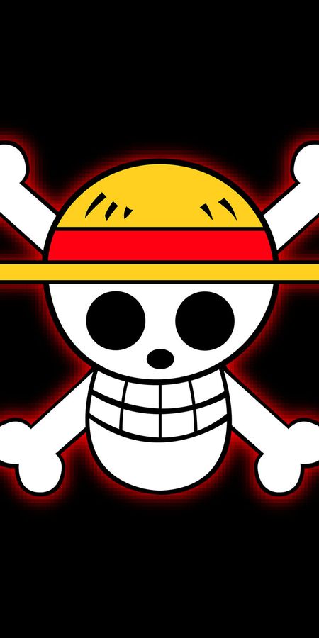 Phone wallpaper: Logo, One Piece, Anime free download