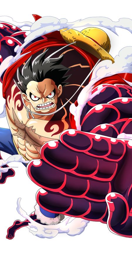 Phone wallpaper: Anime, One Piece, Monkey D Luffy, Gear Fourth free download