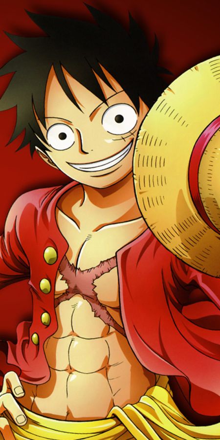 Phone wallpaper: Anime, One Piece, Monkey D Luffy free download