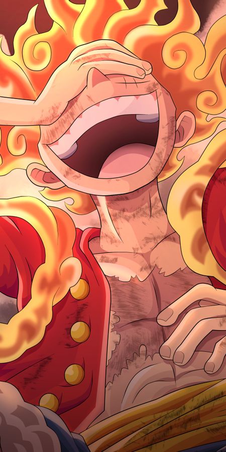 Phone wallpaper: Anime, One Piece, Monkey D Luffy, Gear 5 (One Piece) free download