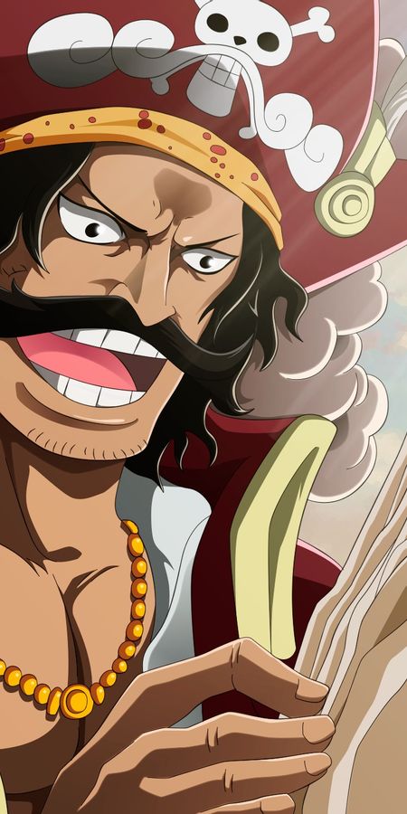 Phone wallpaper: Anime, One Piece, Gol D Roger free download