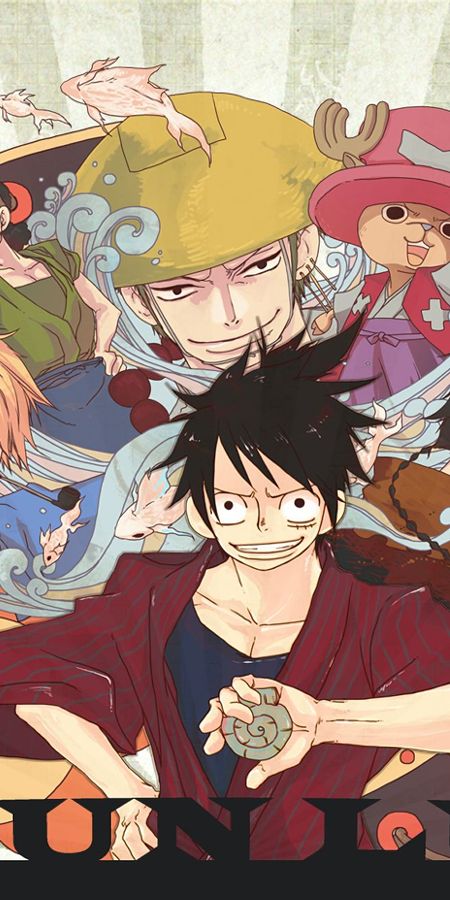 Phone wallpaper: Anime, One Piece, Tony Tony Chopper, Monkey D Luffy free download