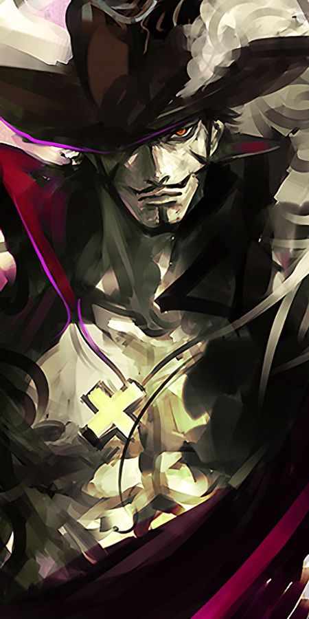 Phone wallpaper: Anime, One Piece, Dracule Mihawk free download