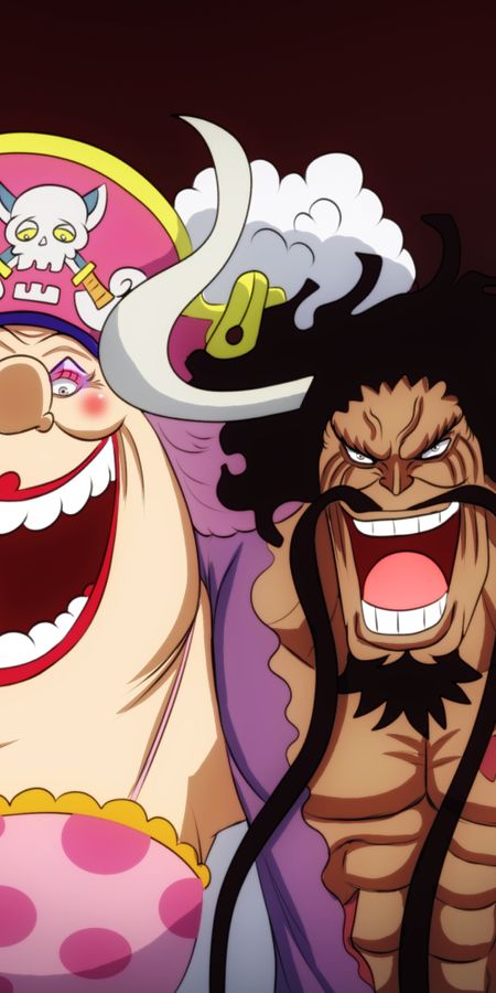 Phone wallpaper: Anime, One Piece, Kaido (One Piece), Charlotte Linlin free download