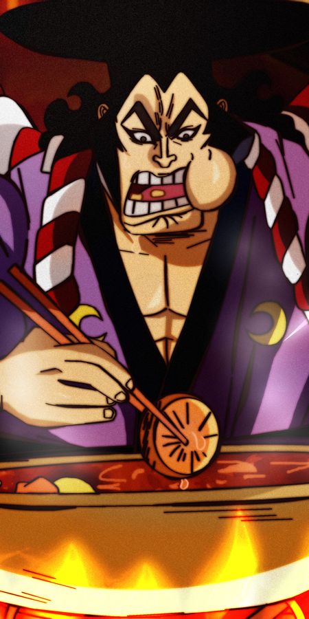 Phone wallpaper: Anime, One Piece, Kozuki Oden free download