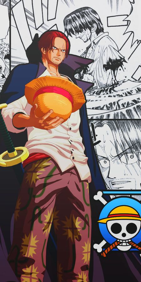 Phone wallpaper: Anime, One Piece, Shanks (One Piece) free download