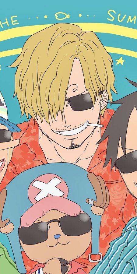 Phone wallpaper: Anime, One Piece, Usopp (One Piece), Monkey D Luffy, Sanji (One Piece) free download