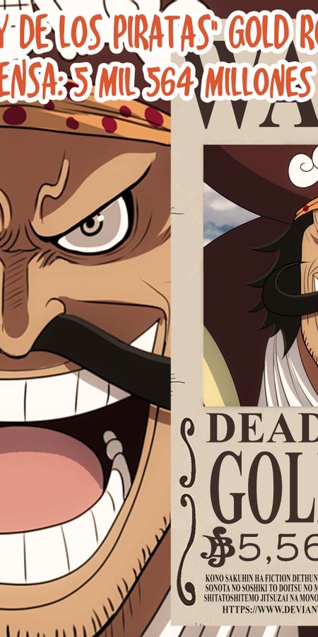 Phone wallpaper: Anime, One Piece, Gol D Roger free download