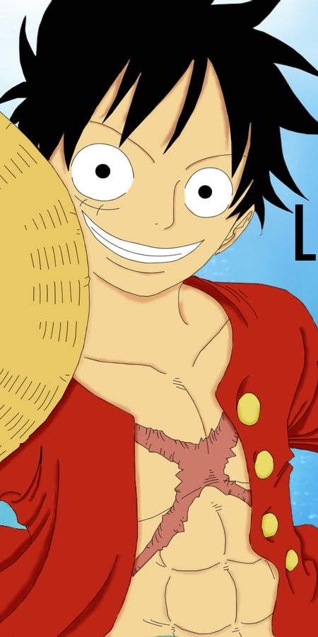 Phone wallpaper: Anime, One Piece, Monkey D Luffy free download