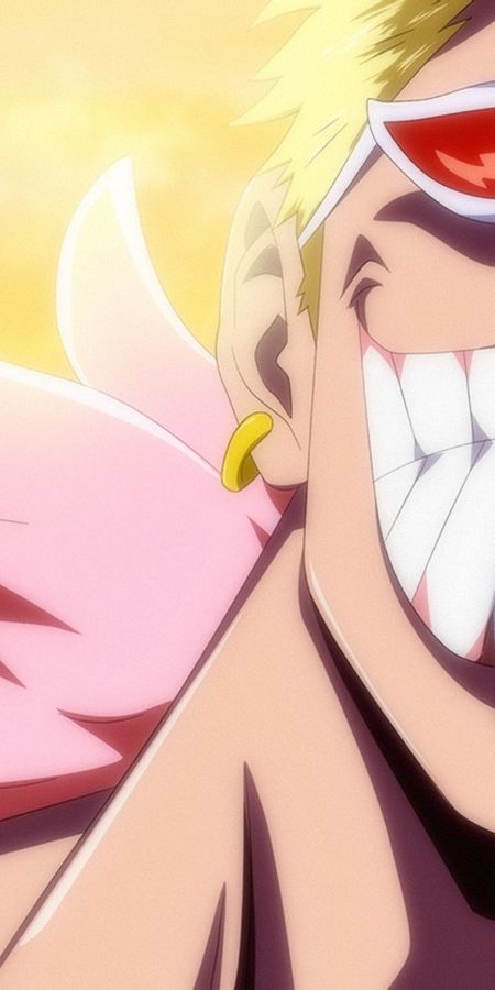 Phone wallpaper: Anime, One Piece, Donquixote Doflamingo free download