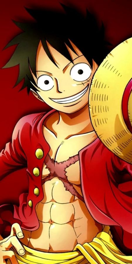 Phone wallpaper: Anime, One Piece, Monkey D Luffy free download