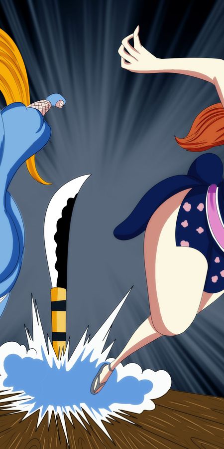 Phone wallpaper: Anime, One Piece, Nami (One Piece), Shinobu (One Piece) free download