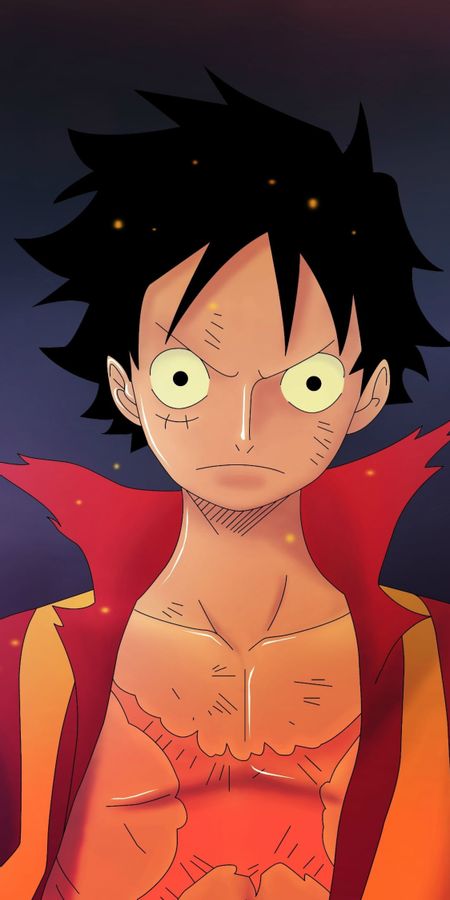 Phone wallpaper: Anime, One Piece, Monkey D Luffy free download