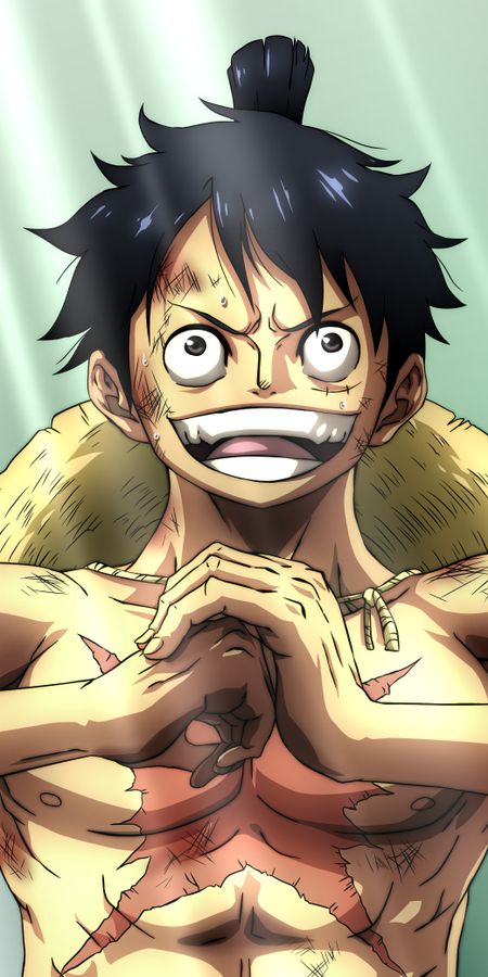 Phone wallpaper: Anime, One Piece, Monkey D Luffy free download