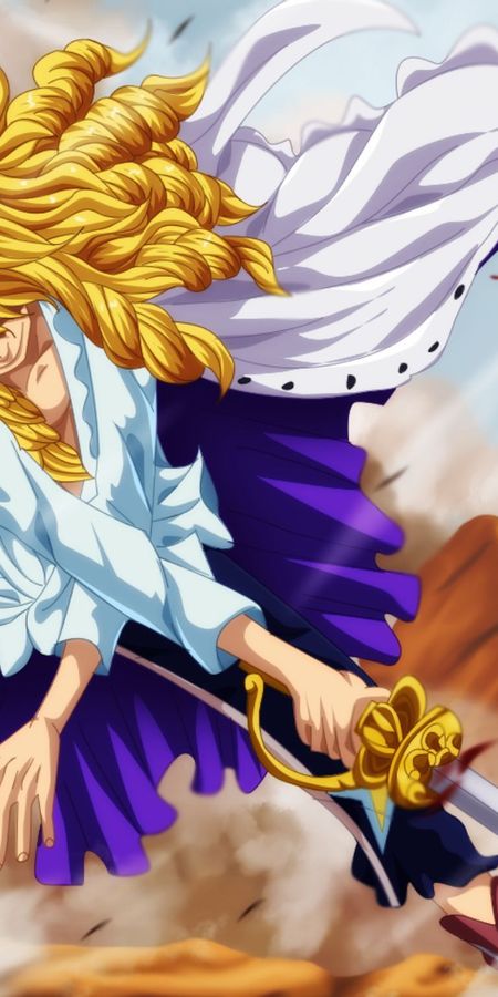 Phone wallpaper: Anime, One Piece, Cavendish (One Piece), Dellinger (One Piece) free download